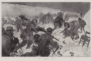 La tormenta de nieve